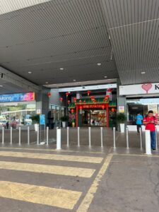 Kereta sewa Jeti Kuah Langkawi entrance pickup point.