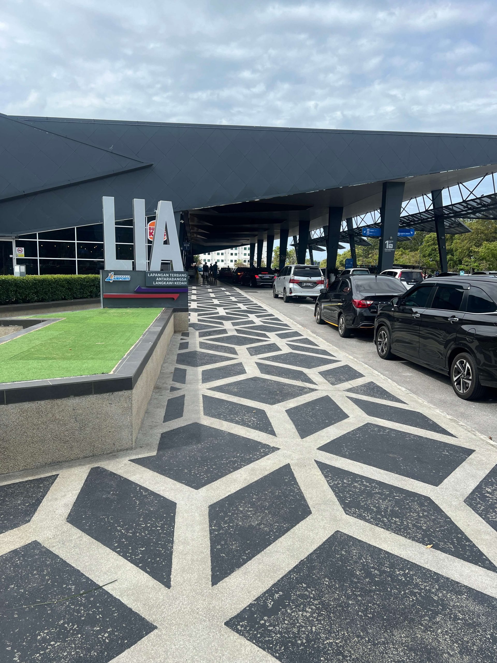 Langkawi airport car rental – car pickup at Langkawi International Airport
